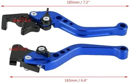 Miniatura 2 de Senyar Para ttr 110 Palanca de freno Palanca de freno de embrague de aluminio CNC Tambor de embrague de motocicleta Manija de palanca de freno 0.866