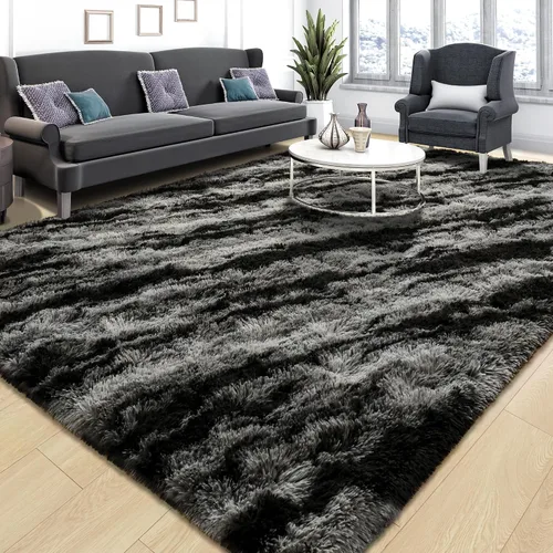 Miniatura 46 de Tepook Alfombras súper suaves y esponjosas para sala de estar, alfombras de área de 8 x 10 pies para dormitorio, alfombra moderna peluda, alfombras