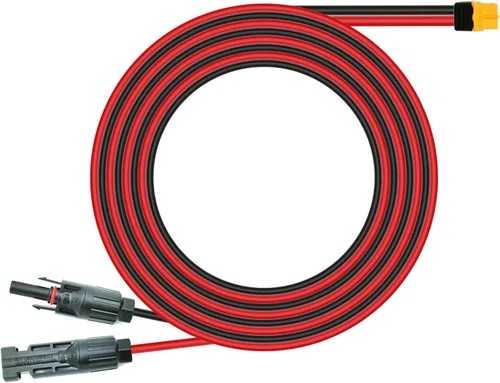 Miniatura 8 de Cable de extensión de carga solar a XT60, conector solar de 12 pies a XT60, cable adaptador para puerto de entrada XT60, estación de energía
