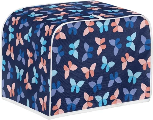 Miniatura 27 de Dolyues Beach Toaster Cover 2 Slice Universal Size Microwave Oven Dustproof Cover Women Gift Small Bread Cover with Portable Handle