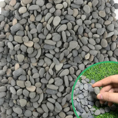 Miniatura 14 de Piedras de río de 2.4 libras para plantas y suculentas, paisajismo decorativo al aire libre y rocas de jardín de acuarios