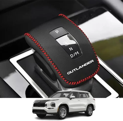 Miniatura 9 de Accesorios de interior personalizados para Mitsubishi Outlander 2022 2023 2024 Outlander PHEV 2023 2024 Cubierta de pomo de cambio de marcha