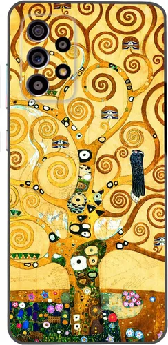 Miniatura 39 de Berkin Arts Wassily Kandinsky - Funda de silicona compatible con Samsung Galaxy A52 5G 4G/A52S 5G, color campo colorido Moongate (varios círculos)