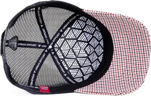 Miniatura 10 de Urban Effort Gorra trasera de malla, para hombres y mujeres, gorra de béisbol de 5 paneles, gran cierre a presión para caza y senderismo