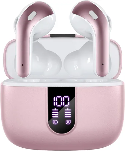 Miniatura 9 de TAGRY Bluetooth Headphones True Wireless Earbuds 60H Playback LED Power Display Earphones with Wireless Charging Case IPX5 Waterproof in-Ear Ear