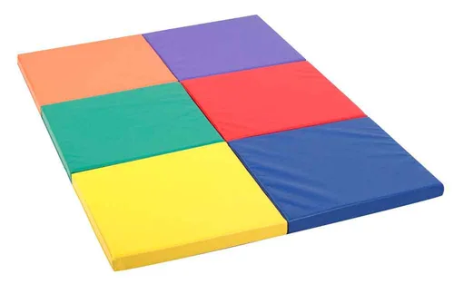 Miniatura 7 de Children's Factory Tapete de actividades de noche estrellada, alfombrillas de juego de espuma para bebés, sala de juegos de bebés, guardería, Azul