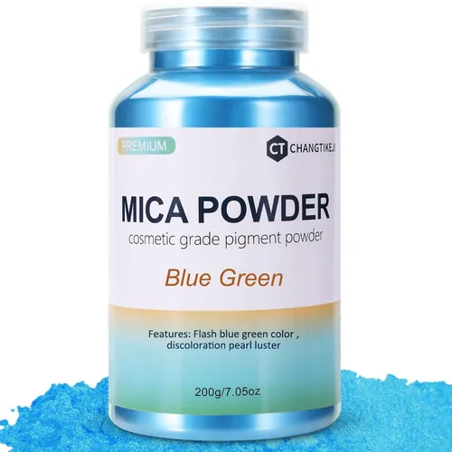 Miniatura 37 de CHANGTIKEJI Polvo de mica – 81 colores – 0.35 oz/botella de pigmento natural en polvo para resina epoxi, fabricación de jabón, fabricación de velas