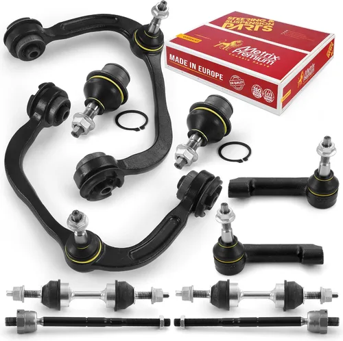 Miniatura 66 de Metrix Premium Chassis Parts - Kit de suspensión delantera de 10 piezas para BMW X5 2007-2013, BMW X6 2008-2014, reemplazo, fabricado en Europa