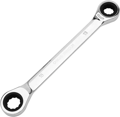 Miniatura 32 de Utoolmart Llave de trinquete, llave métrica de extremo de caja doble de 0.315 in x 0.394 in, acero CR-V