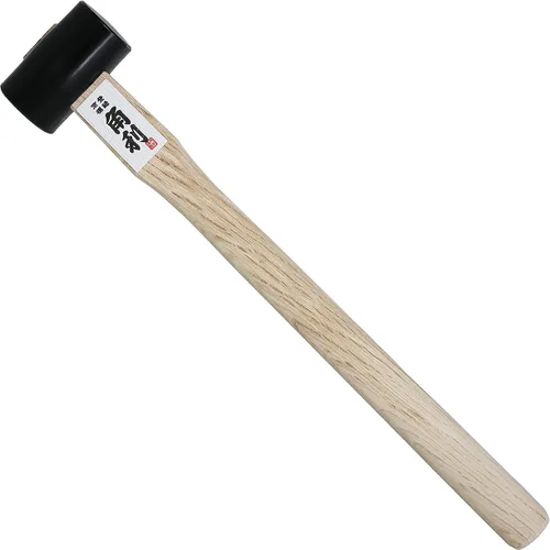 Miniatura 11 de KAKURI Martillo cincel de 13 oz (375 g) Martillo Daruma japonés para carpintería, herramienta de carpintero para cincelar, talla de madera, cara