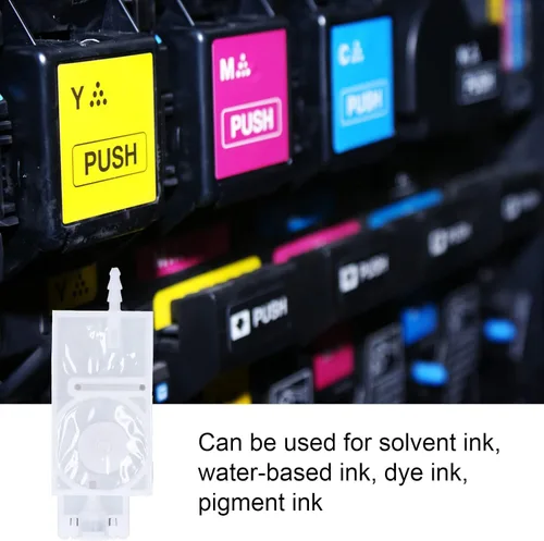 Miniatura 3 de Reemplazo del amortiguador de tinta, amortiguadores de cabeza de inyección de tinta de tamaño estándar, material PP, fácil instalación con filtro