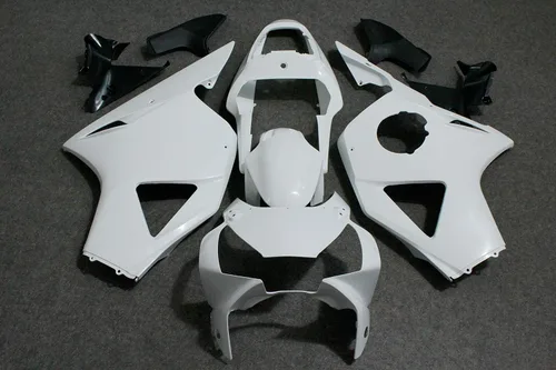 Miniatura 3 de Kit de carenado de motocicleta Carrocería blanca sin pago Carenados ABS para HONDA CBR954RR 2002-2003 Blanco no pagado