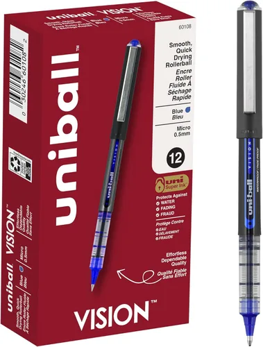 Miniatura 19 de uni-ball Vision Elite - Bolígrafos de punta redonda gruesa (1/32 de pulgada), color violeta, 12