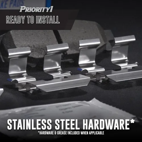 Miniatura 7 de Pastillas de freno delanteras cerámicas Bendix Priority1 CFC2302 para Hyundai Elantra 2021, Sonata 2022-2020, Kia K5 2023-2021