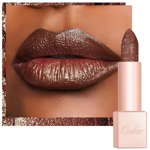 Miniatura 35 de Oulac Lápiz labial hidratante de coral para mujeres Bálsamo labial tintado infundido con ácido hialurónico sódico, maquillaje de labios ligero, PG04