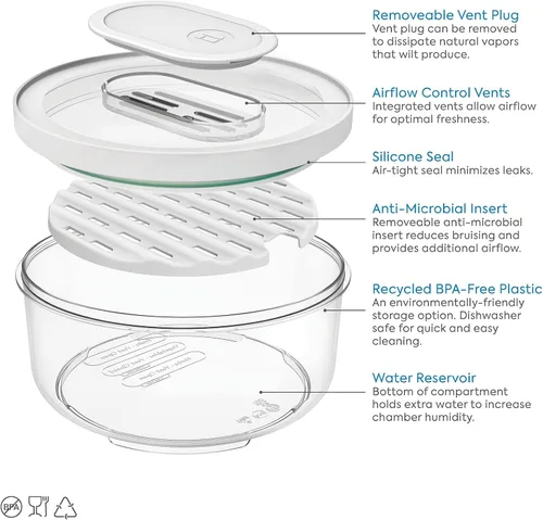 Miniatura 3 de iDesign iD Fresh Food Storage - Tazón pequeño