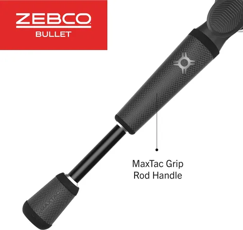 Miniatura 6 de Zebco Bullet Spincast Reel and Fishing Rod Combo, IM8 Graphite Fishing Pole with MaxTac Grip Rod Handle, Changeable Right- or Left-Hand Retrieve