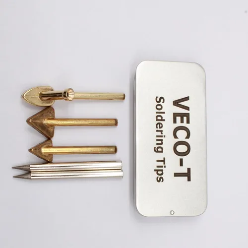 Miniatura 2 de 5 puntas de soldadura de plástico, puntas de pistola de soldador con una caja de almacenamiento, para soldadura de plástico, tanque de combustible