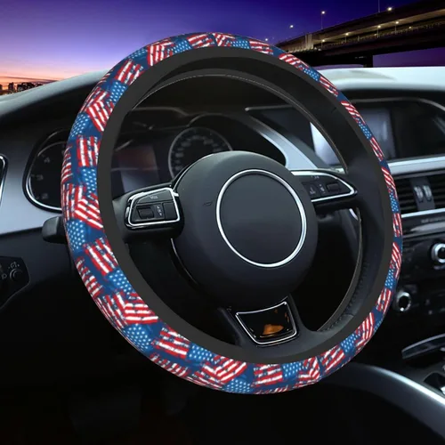 Miniatura 9 de Funda para volante MINIOZE de ojos malvados azules con luna mágica, accesorios para automóvil, linda para mujeres y niñas, universal de 15 pulgadas