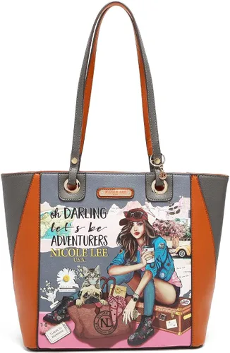 Miniatura 4 de Nicole Lee Journey of Stephanie - Juego de 3 piezas (bolsa de compras, mini, bolsa), Viaje de Stephanie