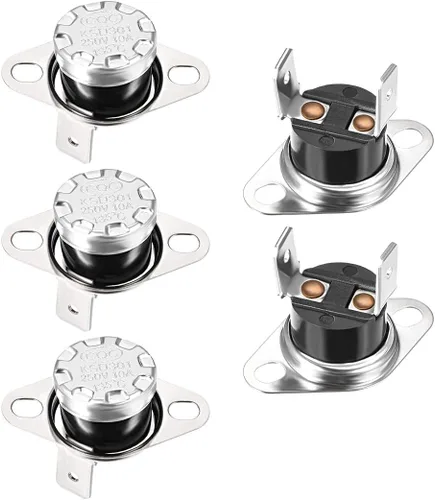 Miniatura 15 de uxcell KSD301 Termostato 104.0 °F/104°F 10A N.C Ajustar interruptor de temperatura de disco rápido para microondas, horno, cafetera 2 piezas