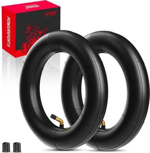 RUTU Juego de Tubos Interiores - Tubo Interior Resistente 10x2 10x2.125 de Reemplazo para Monopatín Eléctrico Autoequilibrado de 2 Ruedas, Bicicleta