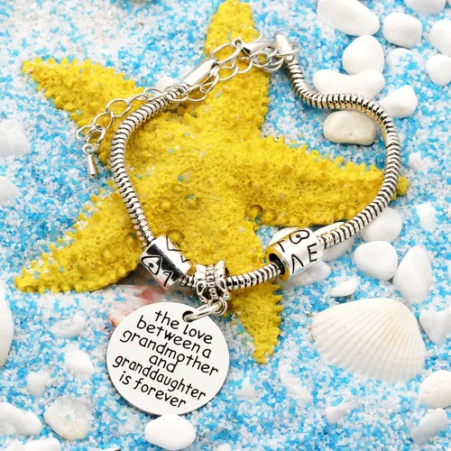 Miniatura 6 de lauhonmin - Pulsera de abalorios para madre e hija, para el día de la madre