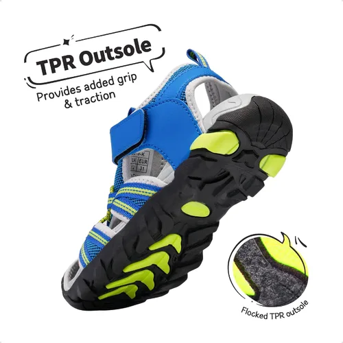 Miniatura 4 de DREAM PAIRS Sandalias deportivas de verano para niños y niñas para niños pequeños y grandes