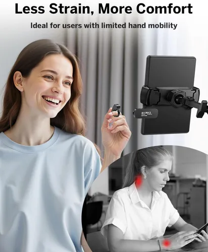 Miniatura 5 de DATAFY [Compatible con Fundas] Anillo Girador de Página con Control Remoto para Kindle Paperwhite Oasis Scribe Kobo eReaders, Controles Remotos