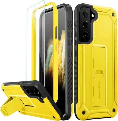 Miniatura 8 de URBANITE Funda para Samsung Galaxy S22 Ultra 5G, grado militar, resistente, a prueba de golpes, con función atril para Galaxy S22 Ultra 6.8 pulgadas