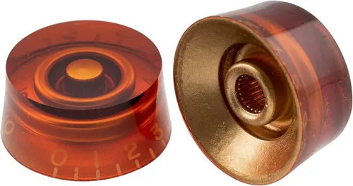 Miniatura 5 de Musiclily Pro Inch USA LP - Perillas de velocidad para guitarra, tono de 24 líneas, pomos de control de volumen para USA Les Paul CTS Pots guitarra