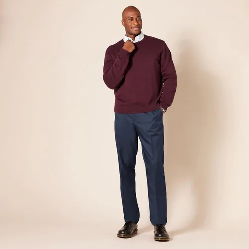 Miniatura 7 de Amazon Essentials - Pantalón de vestir de corte ajustado y diseño frontal plano para hombre