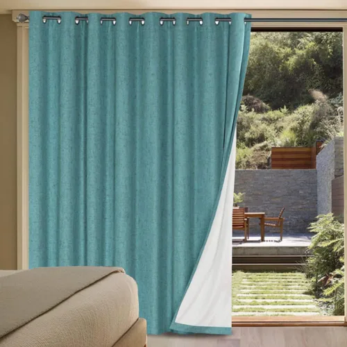 Miniatura 98 de H.VERSAILTEX Cortinas opacas de lino de 72 pulgadas de largo, 100% absolutamente opacas, con aislamiento térmico, con textura de lino, cortinas
