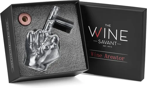 Miniatura 7 de Areadivino Aireador de Vino Italiano, Decantador Aireador, Aireadores en Botella para Vino Tinto y Blanco, Mejora el Sabor de Tus Vinos, Diseño
