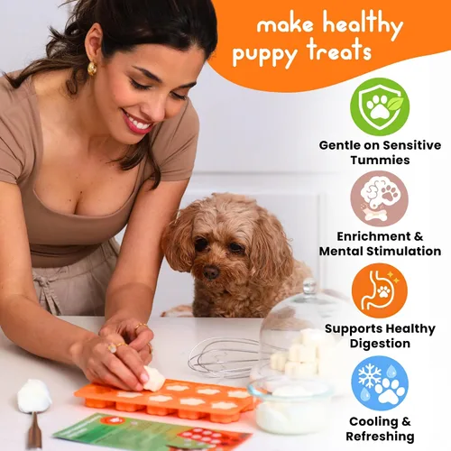 Miniatura 5 de Kit de iniciación para cachorros de alta calidad, cesta de regalo para cachorros con artículos esenciales, caja de juguetes, bandeja de golosinas