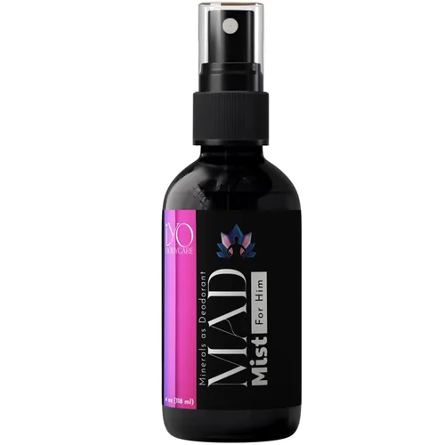 Miniatura 8 de Desodorante de sal mineral natural para mujer, fórmula de 3 ingredientes, sin clorhidrato de aluminio, sin bicarbonato de sodio, piel sensible, todo