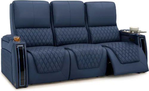 Miniatura 119 de Seatcraft Apex Zero-Gravity CoolZero - Asiento de cine en casa de cuero italiano, reposacabezas eléctrico, lumbar eléctrico, reclinable eléctrico