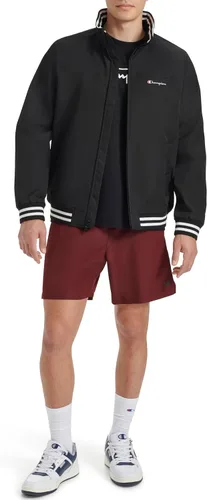 Miniatura 2 de Champion Men's Water Resistant Varsity Bomber Jacket With Flex Stand Collar