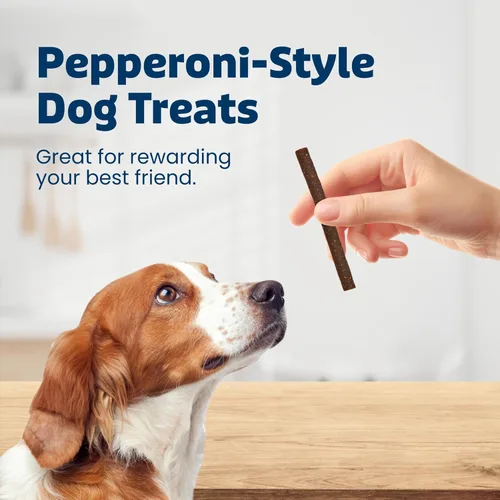 Miniatura 2 de Blue Buffalo Stix Pepperoni-Style - Golosinas para perros hechas con ingredientes naturales, receta de carne de res, bolsa de 13 onzas