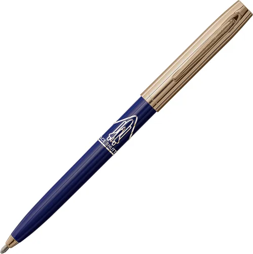 Miniatura 8 de Fisher Bolígrafo espacial negro y dorado con impresión Cap-O-Matic, bolígrafo presurizado, escribe boca abajo y en temperaturas extremas, tinta