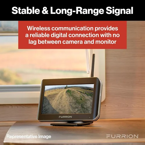 Miniatura 5 de Furrion Vision S - Sistema de cámara inalámbrica de respaldo para RV con monitor de 5 pulgadas, 1 trasero, visión nocturna infrarroja, visión gran