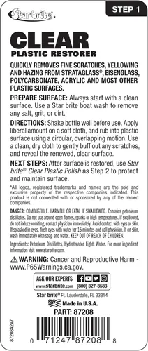 Miniatura 2 de Star Brite Restaurador de plástico transparente