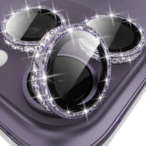 Miniatura 11 de YWXTW Protector de lente de cámara para iPhone 15/15 Plus/16e/ 17e, anillo de metal antiarañazos individual protector de pantalla de vidrio templado