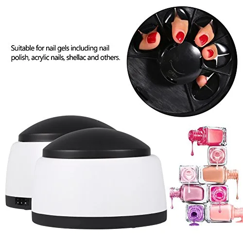 Miniatura 9 de Vaporizador removedor de uñas, máquina de eliminación de esmalte de gel rápido de 36 W, 6.61 x 6.73 x 4.53 pulgadas, vaporizador de eliminación