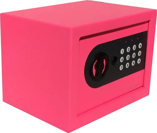 Miniatura 2 de Caja de seguridad electrónica digital de pared para pistola de joyería Efectivo ValuABLE (PINK)