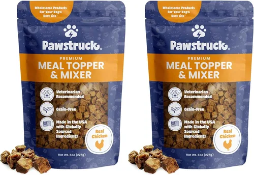 Miniatura 10 de Pawstruck Alimentos para perros secos al aire recomendados por veterinarios para comedores quisquillosos, fabricados en Estados Unidos con carne