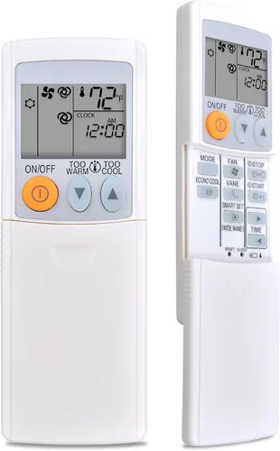 Repuesto para Mitsubishi Electric Mr Slim Mini Split Aire Acondicionado Mando a Distancia MSY-GL18NA-U1 MUY-GL18NA, Fahrenheit Display