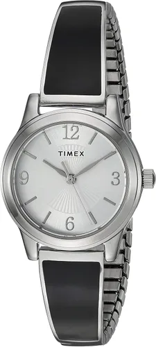 Miniatura 6 de Timex Reloj de pulsera elástica de 0.984 in para mujer