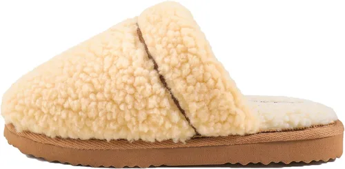 Miniatura 2 de Women's Fuzzy Plush Shearling Scuff Mule Slipper with Cozy Memory Foam, Slip-on Sherpa House Shoes