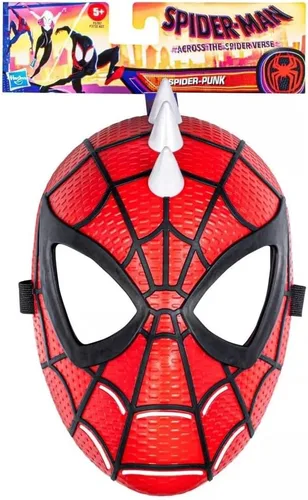 Miniatura 2 de Marvel Máscara Spider-Man Across The Spider-Verse Spider-Punk para niños, juego de rol y disfraz, juguetes para niños a partir de 5 años